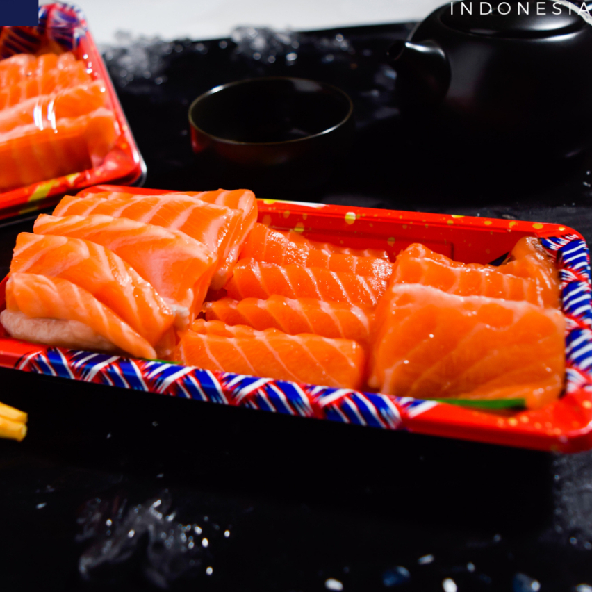 

IKAN SALMON FILLET PORTION | FRESH | SASHIMI GRADE | 200 GR