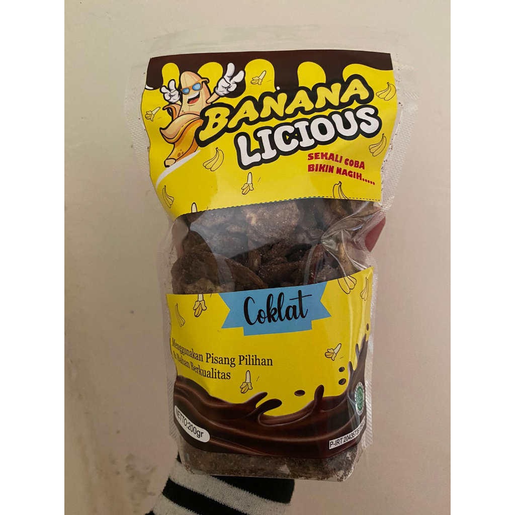 

✅(Viral~Termurah) KERIPIK PISANG CARAMEL COKLAT 200gr