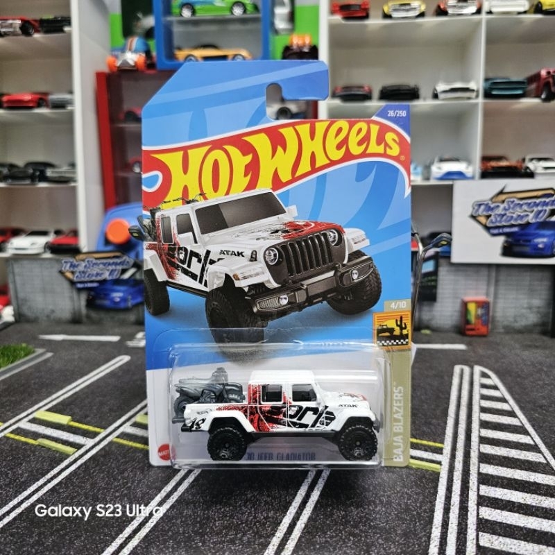 Hotwheels '20 Jeep Gladiator Borla Putih