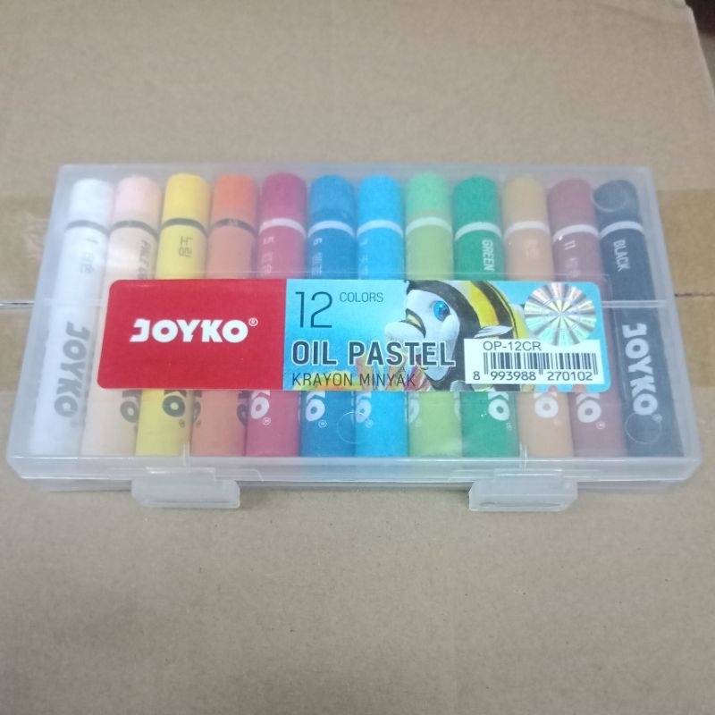 

Crayon Oil Pastel Joyko TI-P-12CR Mini Round (12Warna)