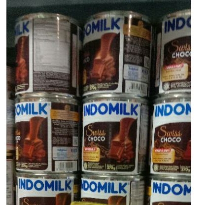 

INDOMILK KALENG SUSU KENTAL MANIS 370GR RASA COKLAT