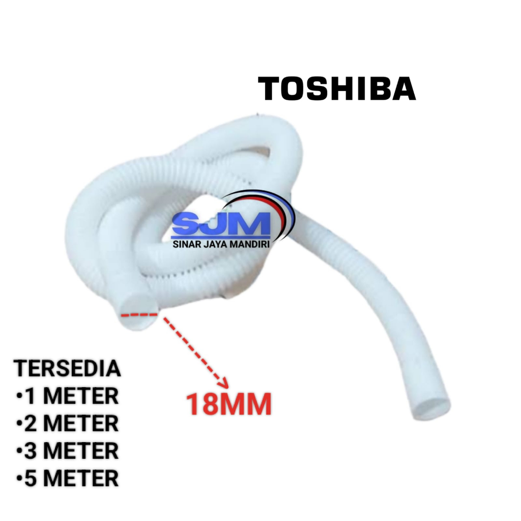 Selang Masuk Air Mesin Cuci Toshiba / Selang Inlet Mesin Cuci Toshiba 2 Tabung