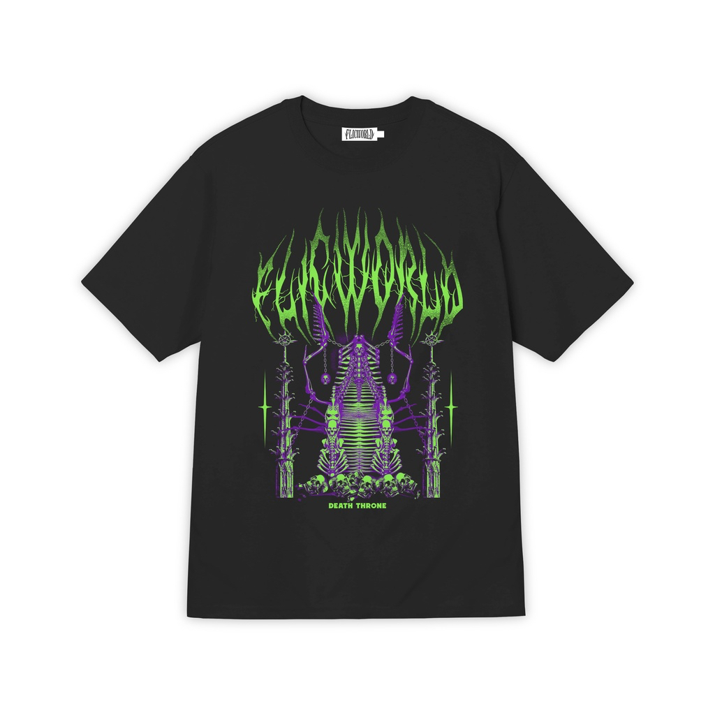 Throne Black Tshirt - FLICWORLD