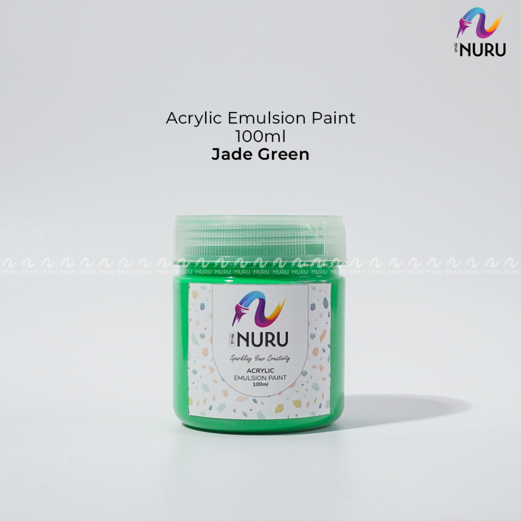 

Nuru Acrylic Emulsion Paint / Cat Akrilik | Jade Green 100ml