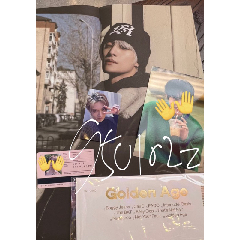 NCT Golden Age Collecting Ten Yangyang pc folded poster