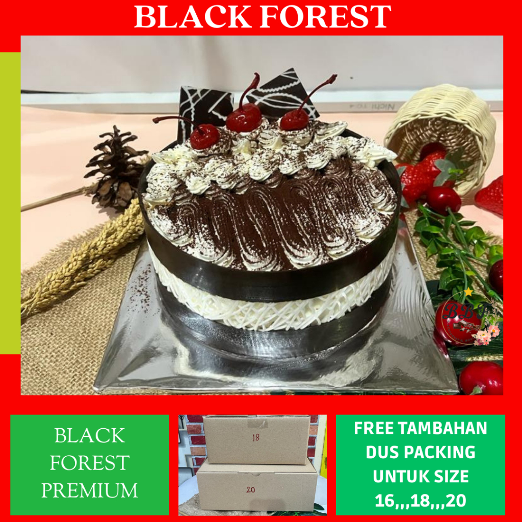 

Black forest / Kue Ulang Tahun / Birthday Cake / Cake Ultah / Cake Ulang Tahun / Kue Ultah