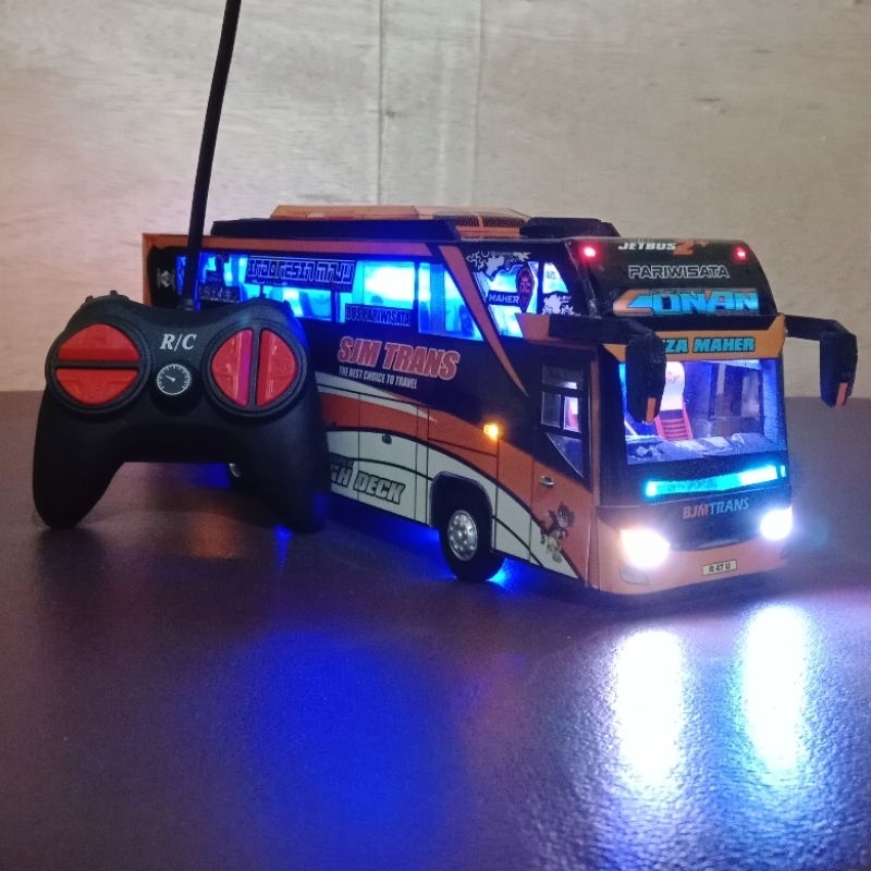 Miniatur Bus SJM Detecktif Canon Remote Control