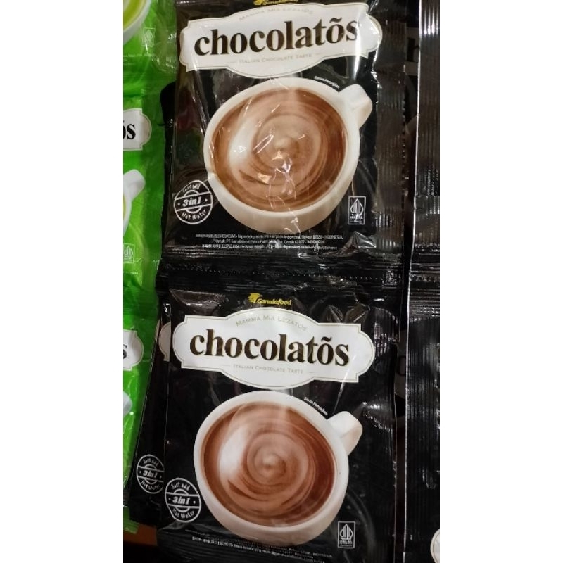 

CHOCOLATOS DRINK 1 Renteng isi 10 sachet