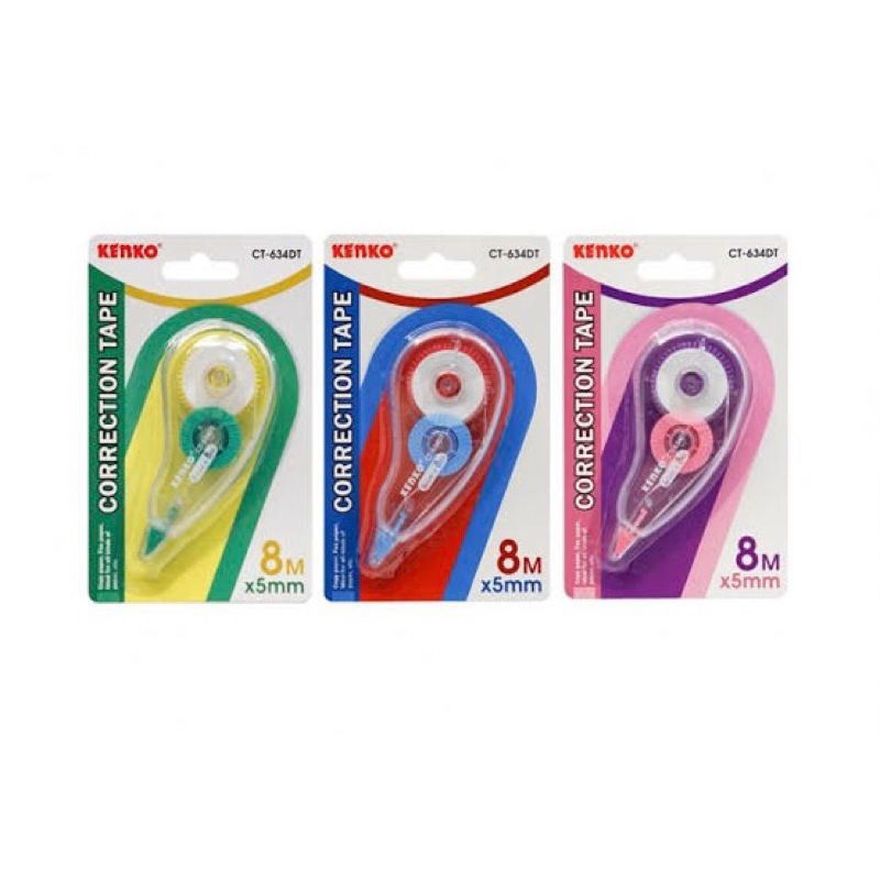 

Correction Tape CT-634DT Tip Ex Roll (1PCS)