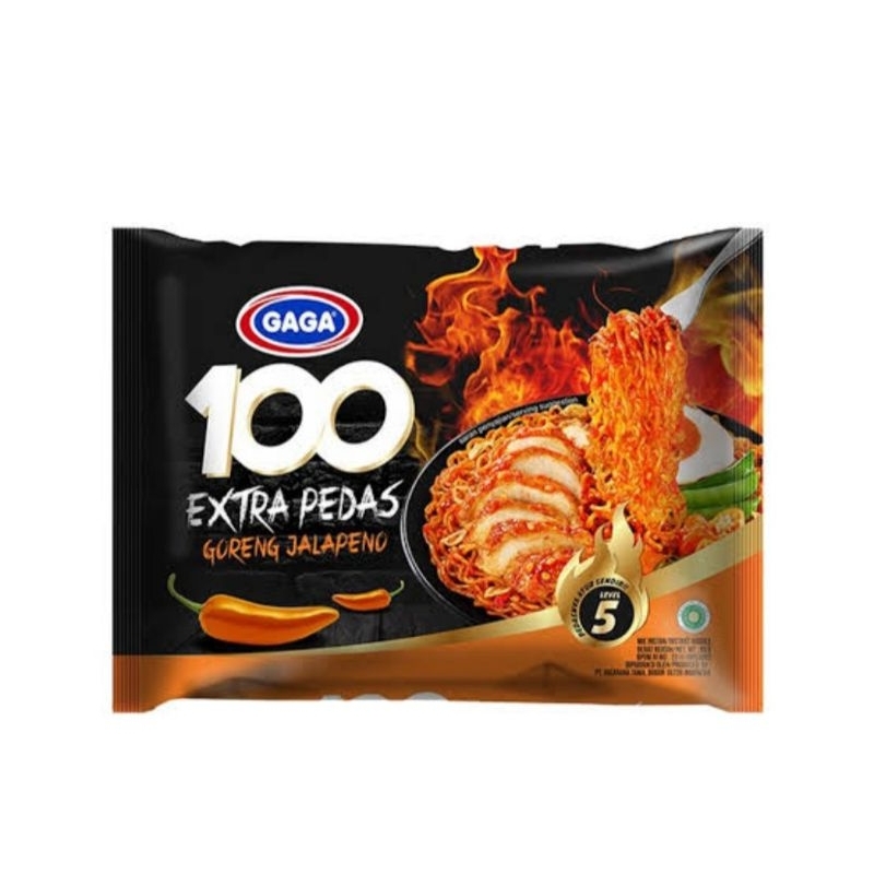 

Mie Instan Gaga 100 Goreng Jalapeno