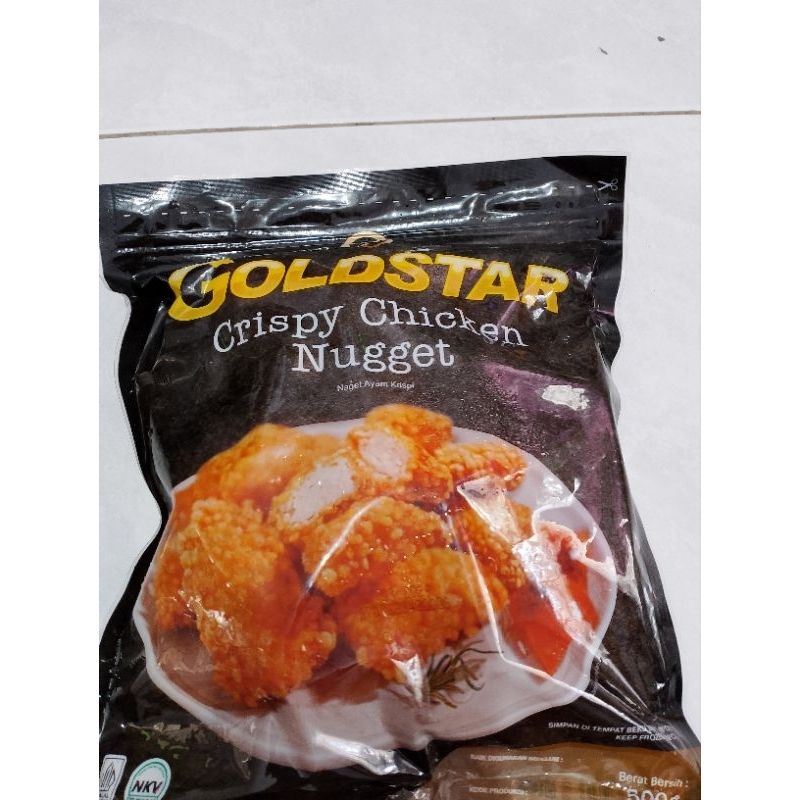 

Goldstar crispy nugget 500 gr