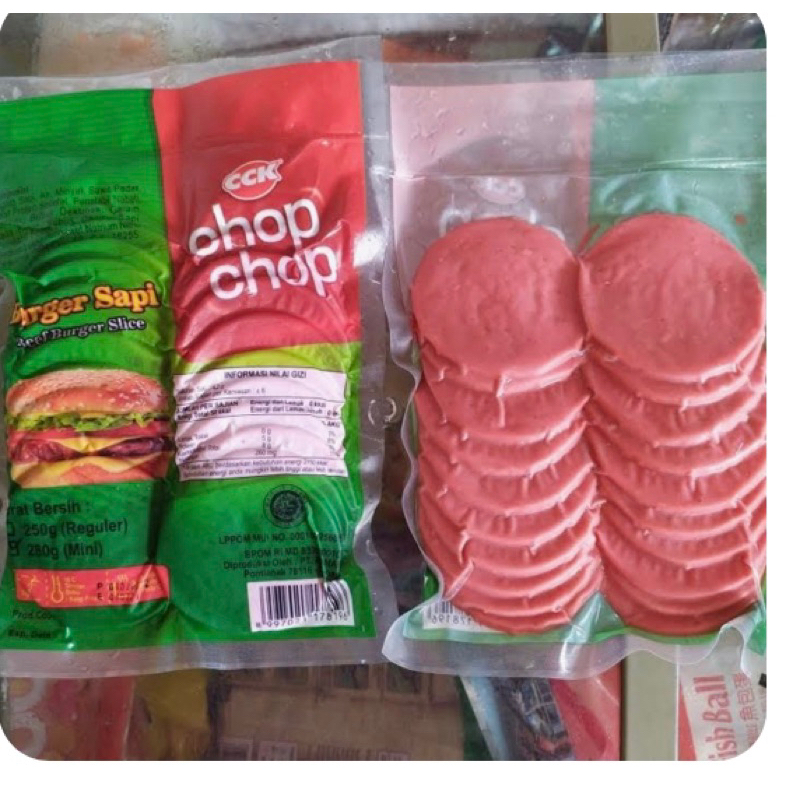 

Chop Chop Berger Slice ready isi 10 slice dan 20 slice