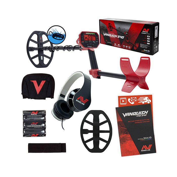 MINELAB VANQUISH 540 METAL DETECTOR