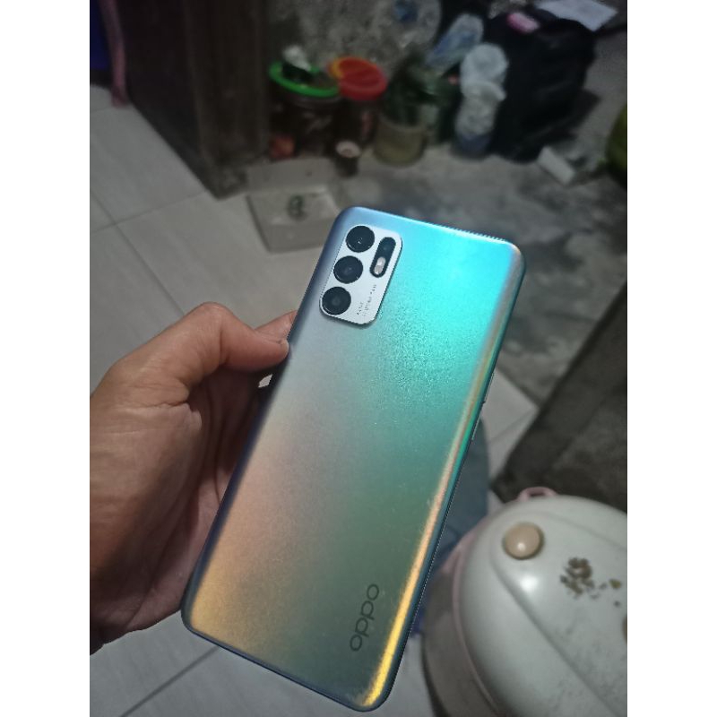 Oppo Reno 6 ram 8/128 Second Hp Dan Carger