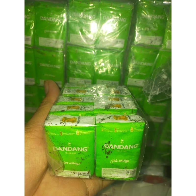 

Teh Dandang Dandang Hijau Wangi Melati Isi 10 Pcs