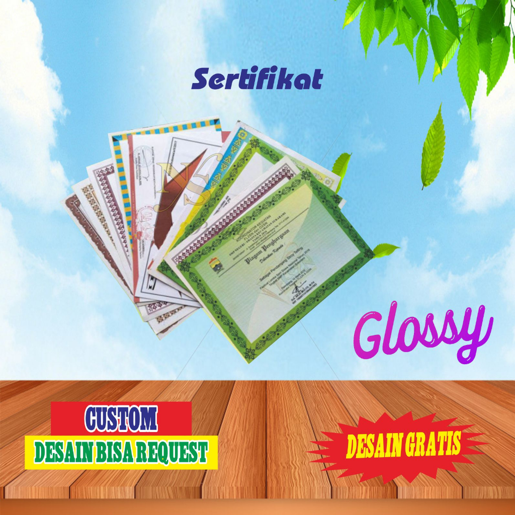 

Print Sertifikat Penghargaan Ukuran A4