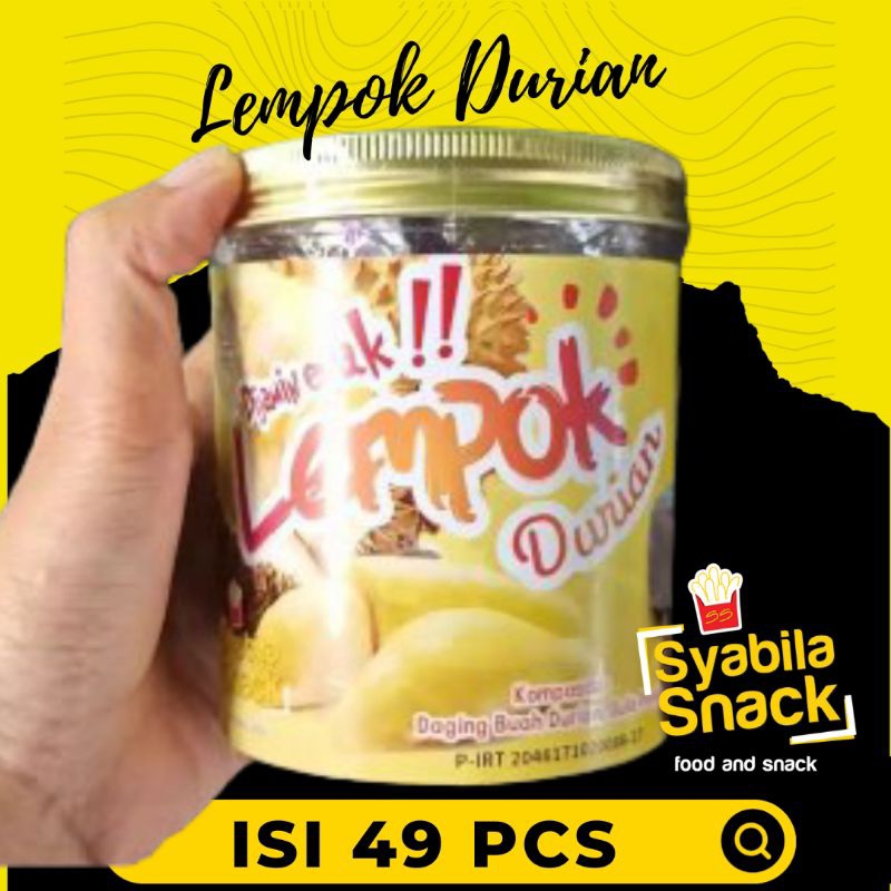 

Lempok durian grade A toples isi 33 pcs