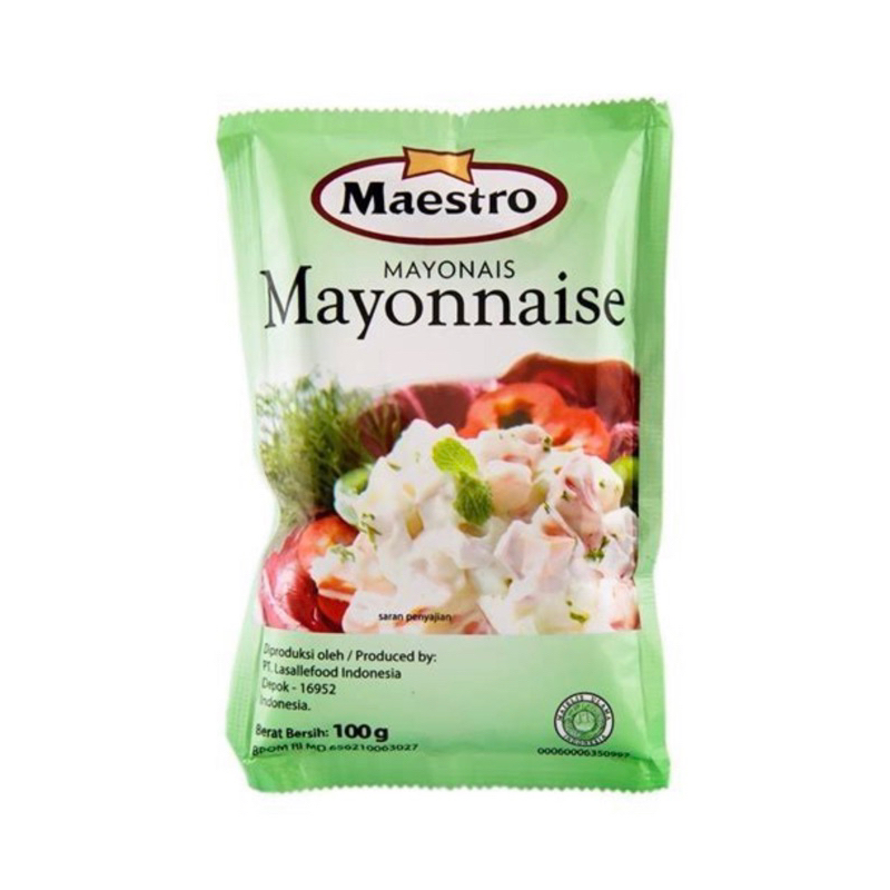 

Maestro Sauce Mayonnaise 100g