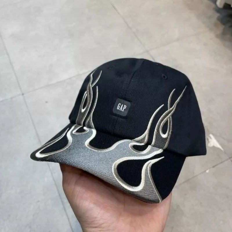 Topi GAP x YZY Yezzy Kanye Flame Hat ORIGINAL AUTHENTIC Used Like New