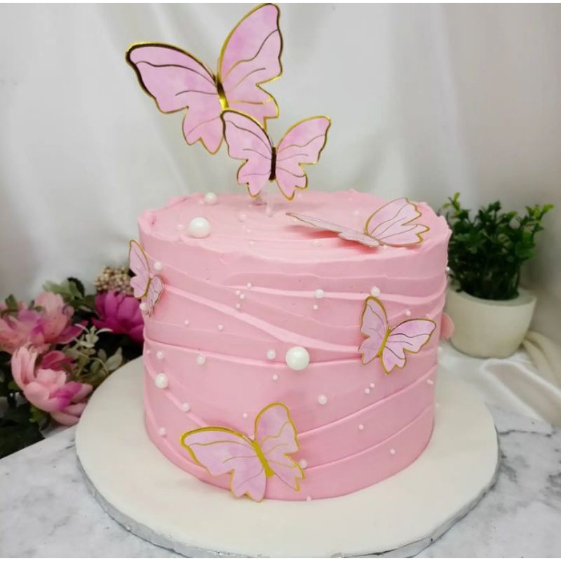 

kue ulang tahun butterfly/kue ulang tahun kupu kupu