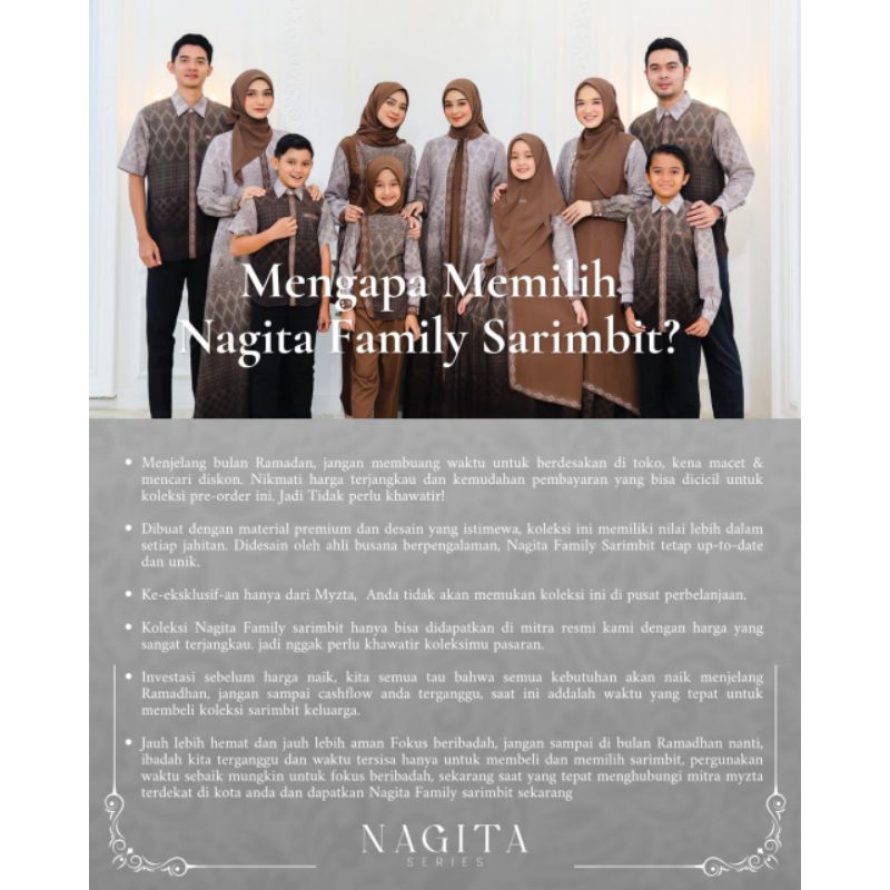 Nagita Family Sarimbit (PO)