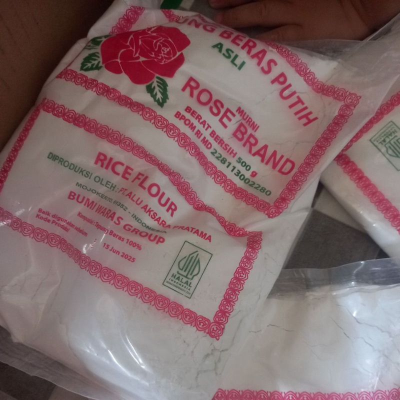 

tepung beras rose brand