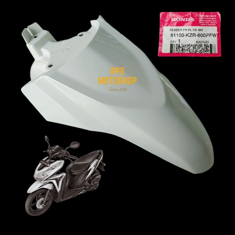 spakbor depan vario 125 old bohlam warna putih original 61100-KZR-600PFW 61100KZR600PFW