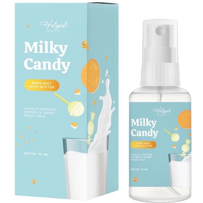 Holigrels Skincare - Bodymist Holigrels Milky Candy