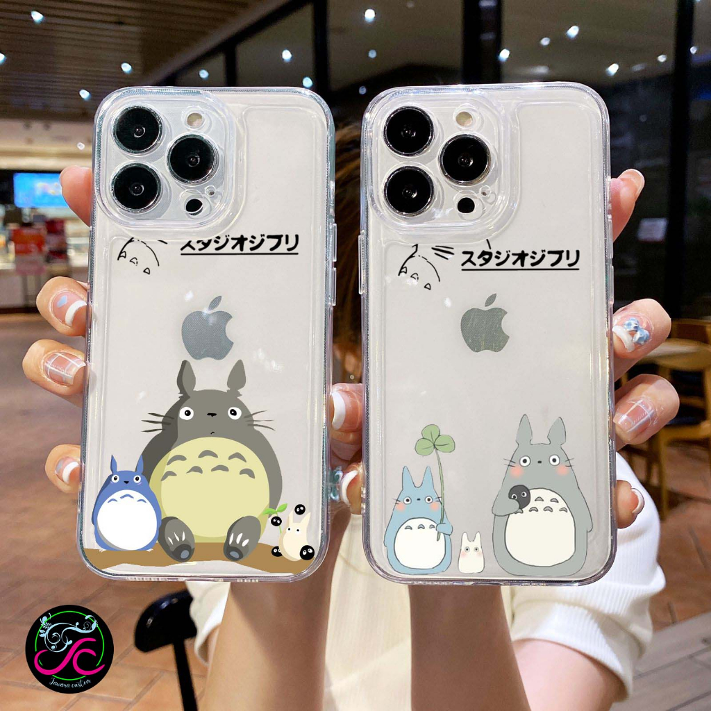 CUSTOM  SOFTCASE SILIKON CLEAR BENING CUSTOM CASE GHIBLI FOR OPPO VIVO SAMSUNG REALME XIAOMI IPHONE 