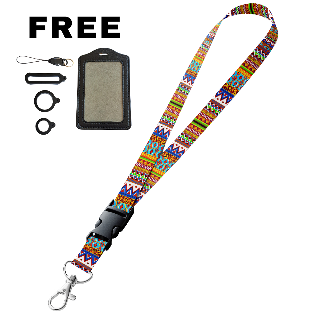 

Lanyard Tali ID Card - Mexican Pattern S1