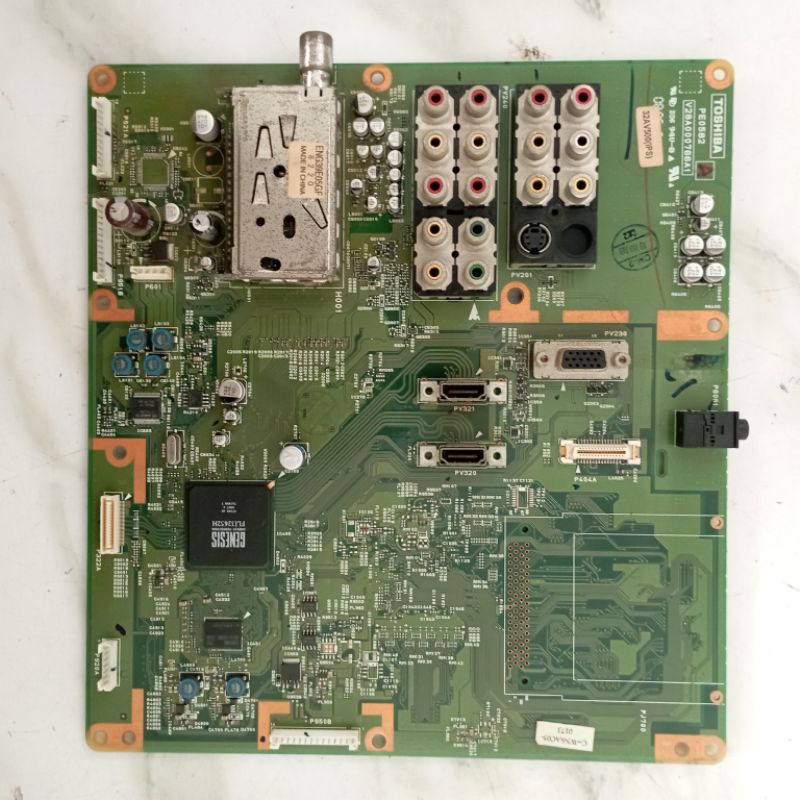 MB MOBO MAINBOARD MODULE MESIN TV TOSHIBA 32AV500E