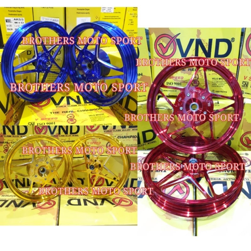 velg vnd vspeed gen 2 vario125 velg vario150 vario led vario techno