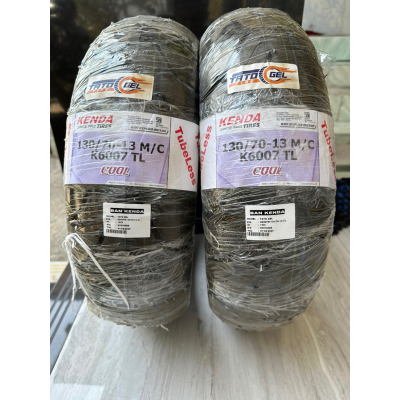 BAN KENDA BRT NMAX depan ukur 110/70-13 belakang ukur 130/70/13