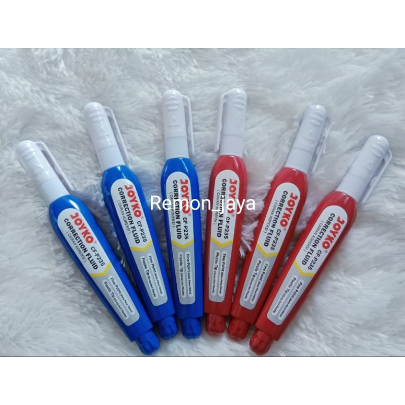 

Ay00! Tip EX joyko cair CF-P235 (1 kotak isi 12 pcs)