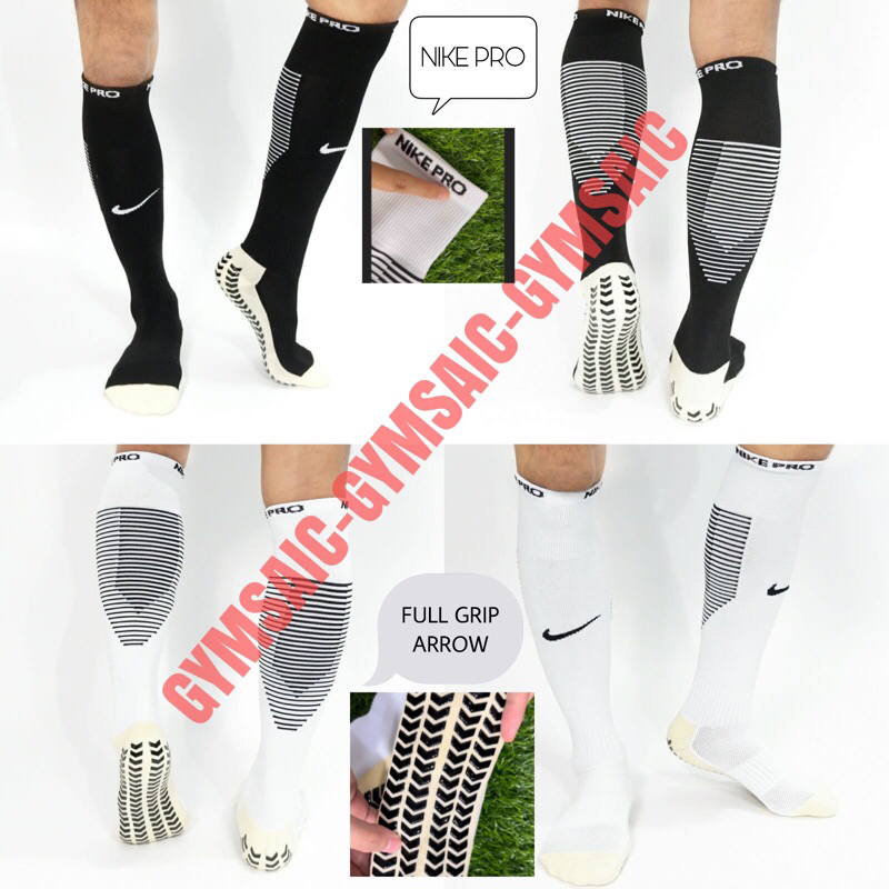 KAOS KAKI ANTI SLIP PANJANG - KAOS KAKI GRIP ARROW NIKEE - KAOS KAKI BOLA FUTSAL