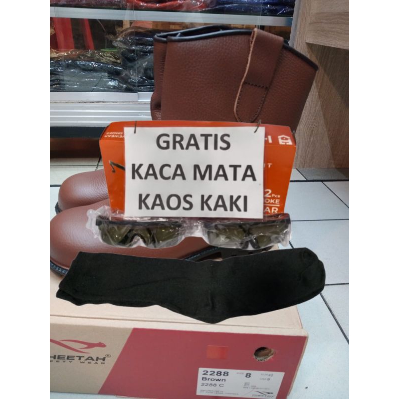 SEPATU SAFETY PROYEK CHEETAH 2288C ORIGINAL UKURAN 44 45 / SEPATU SAFETY CHEETAH 2288C / SEPATU SAFE