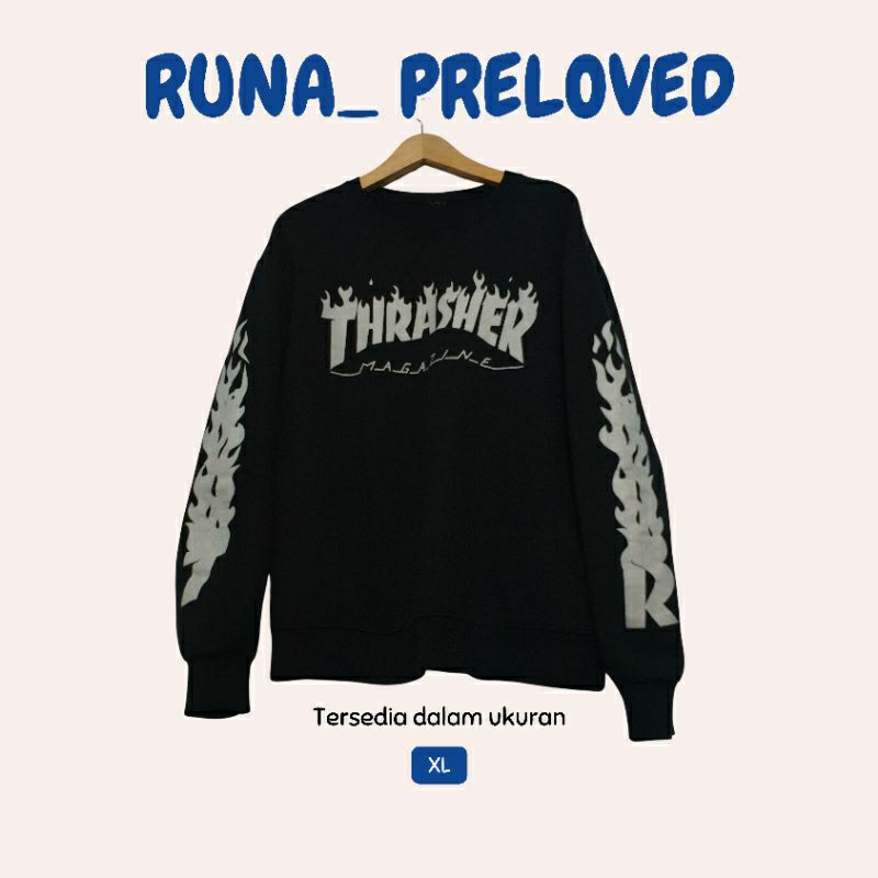 CREWNECK THRASHER SECOND