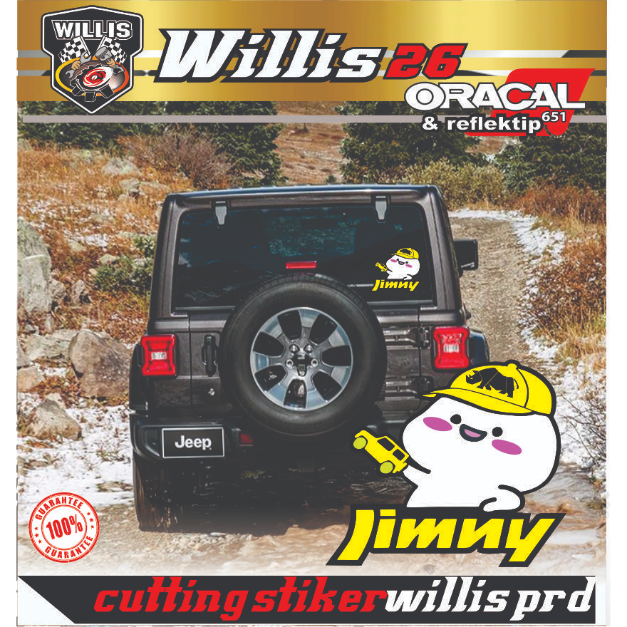 Stiker Quby Pentol Suzuki Jimny