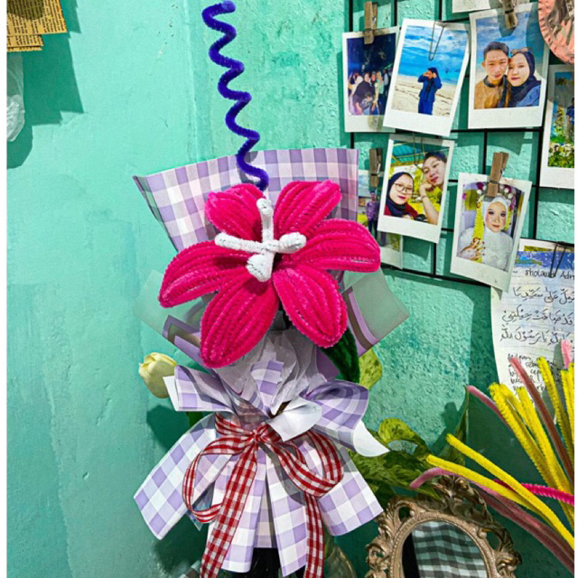 Bouquet Mini / Bouquet Pipe cleaner / Buket Mini / Buket Pipe Cleaner