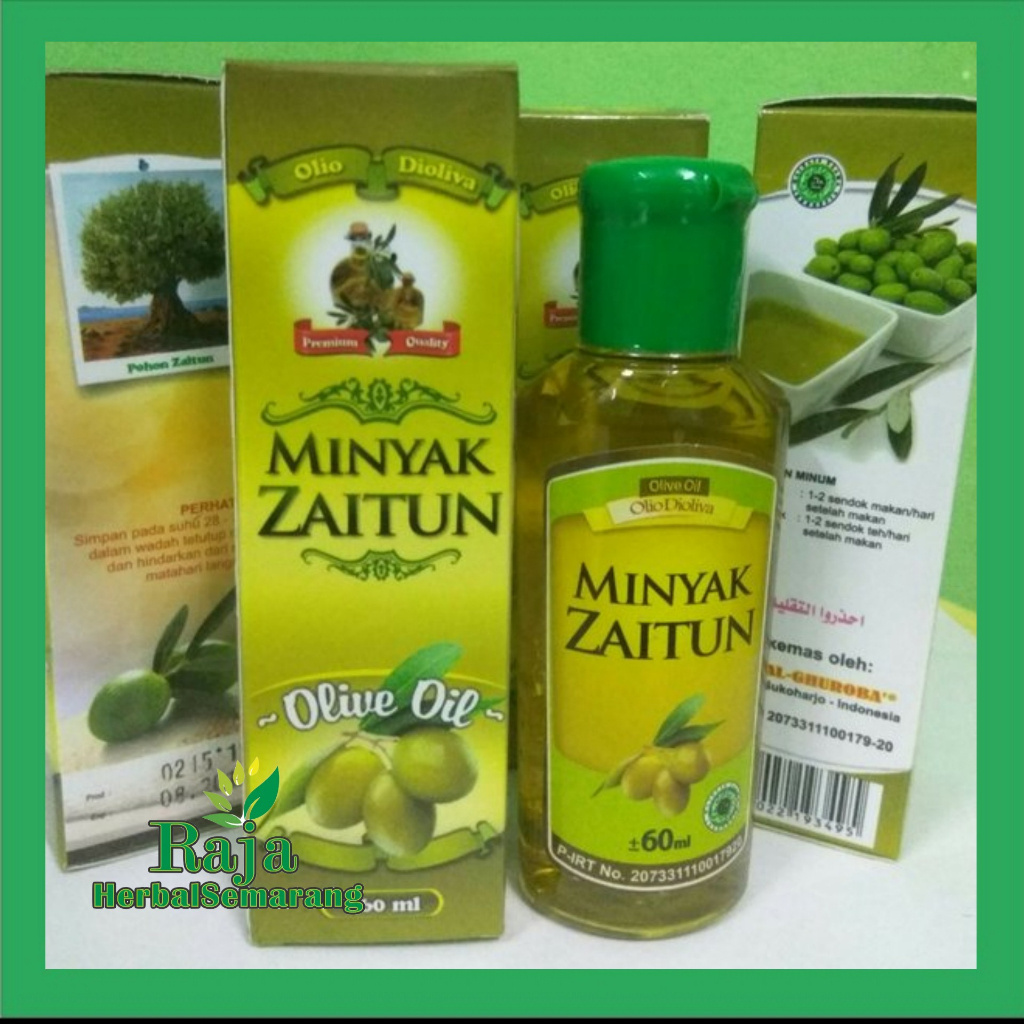 Minyak Zaitun Olive Oil 60 ml Al Ghuroba | 100 % Asli | Bisa Untuk kulit dan dikonsumsi
