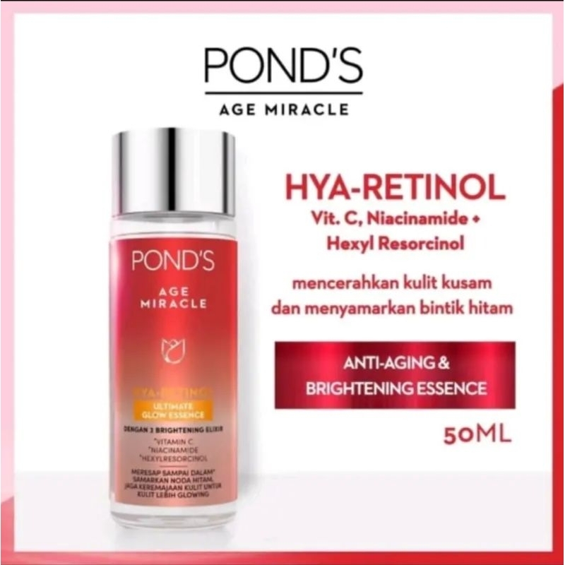 PONDS AGE MIRACLE ULTIMATE GLOW ESSENCE 50 ML