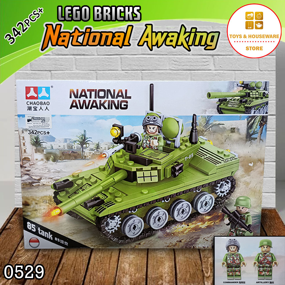 Mainan Bricks CHAOBAO / National Awaking 0529//7584