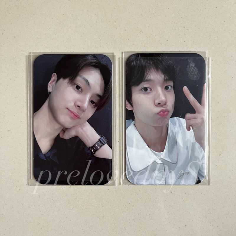 (PHOTOCARD) ENHYPEN JAY HEESEUNG NECK PILLOW