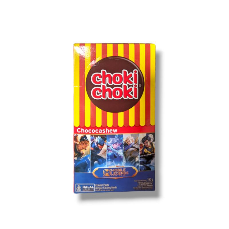 

Choki Choki Chocolate Chococashew 1 box (20 pcs)