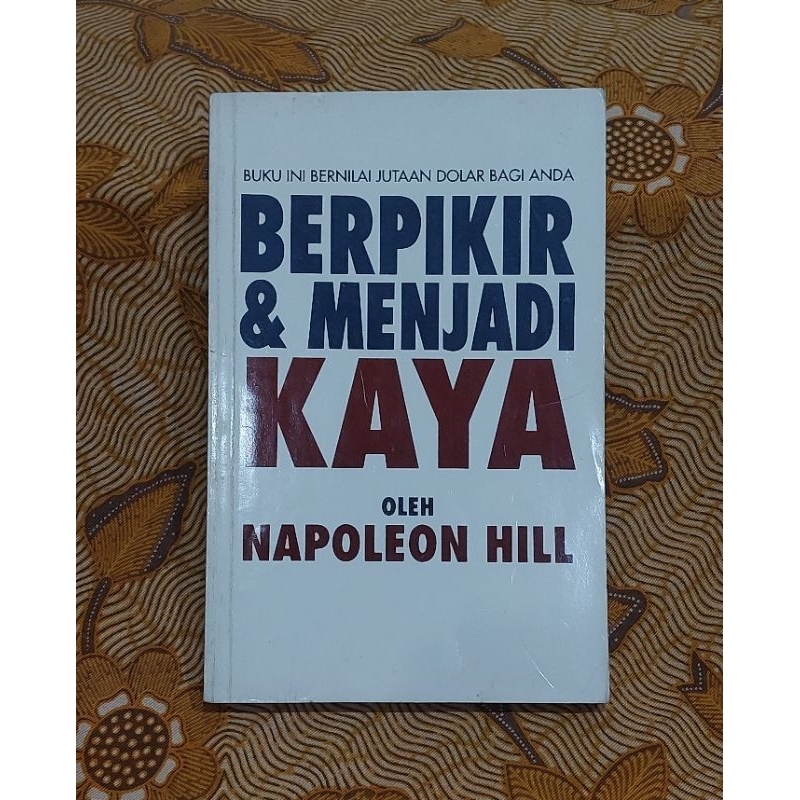 BUKU PRELOVED LEGEND : THINK AND GROW RICH by NAPOLEON HILL