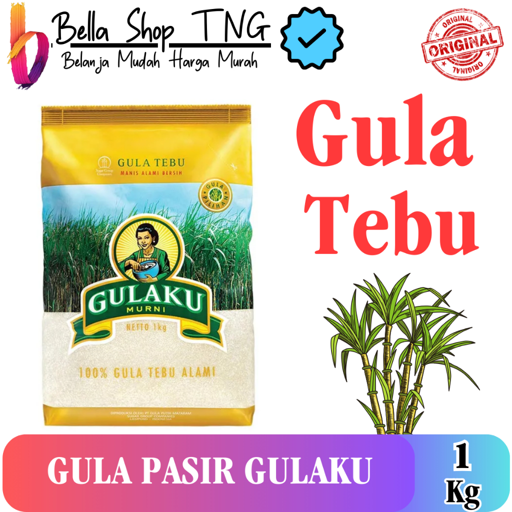 

Gulaku gula pasir Tebu 1 Kg