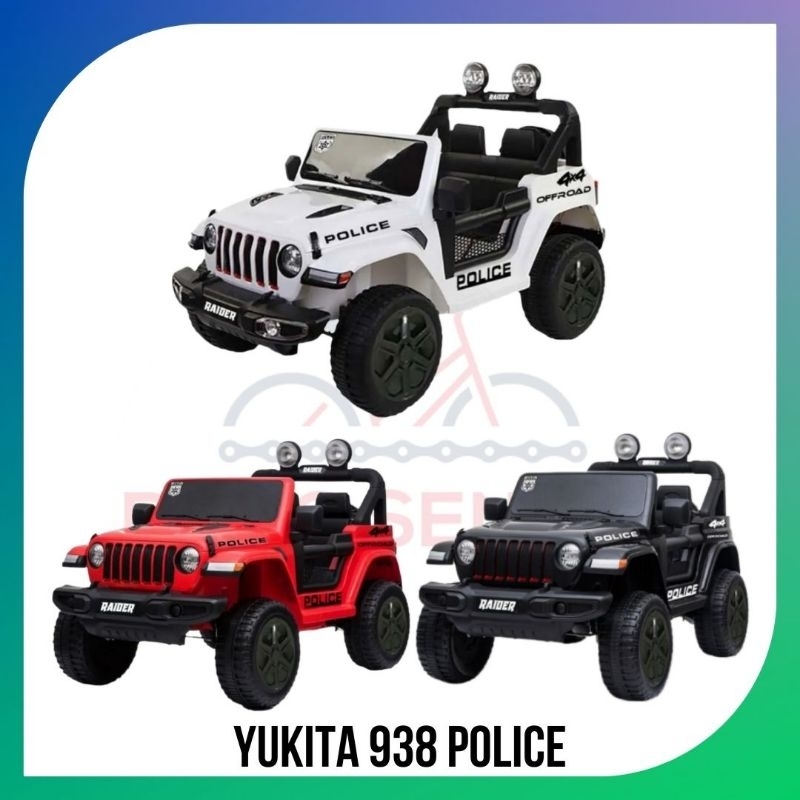 Mobil Aki Yukita 938 Super Jeep Police