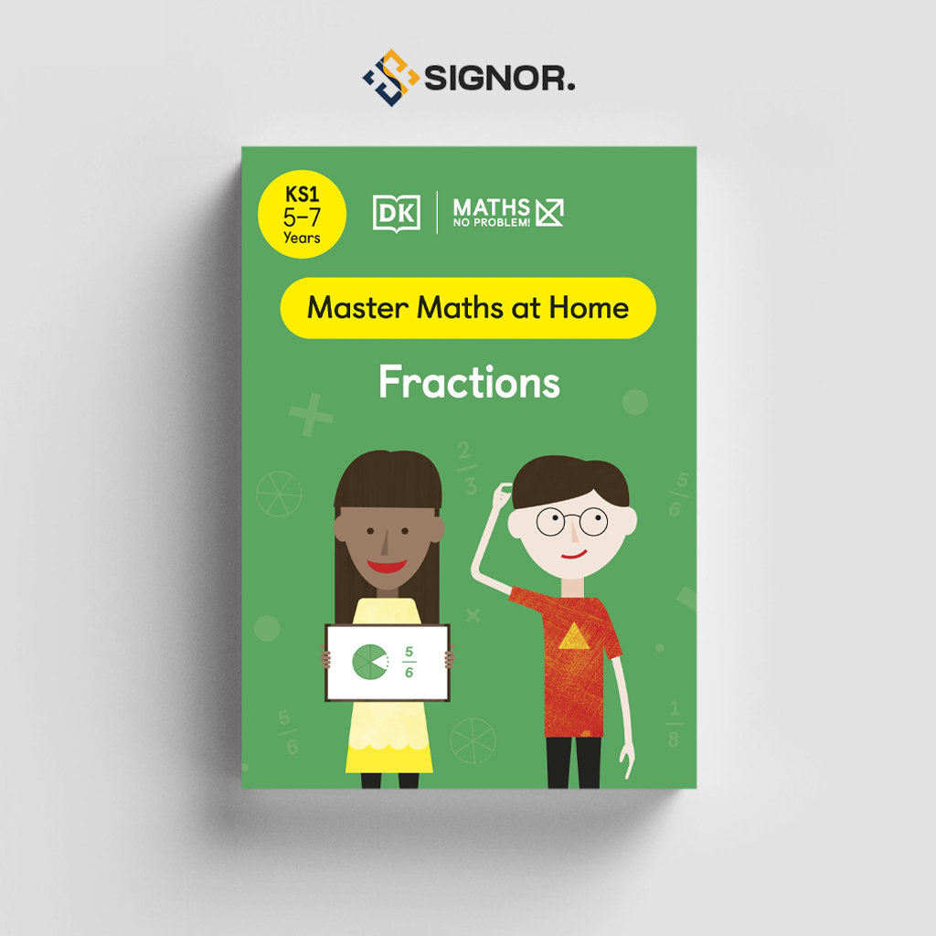 

[ENG1823] Maths (Master Maths at Home): No Problem! Fraction, Ages 5-7 (Stage 1) - DK