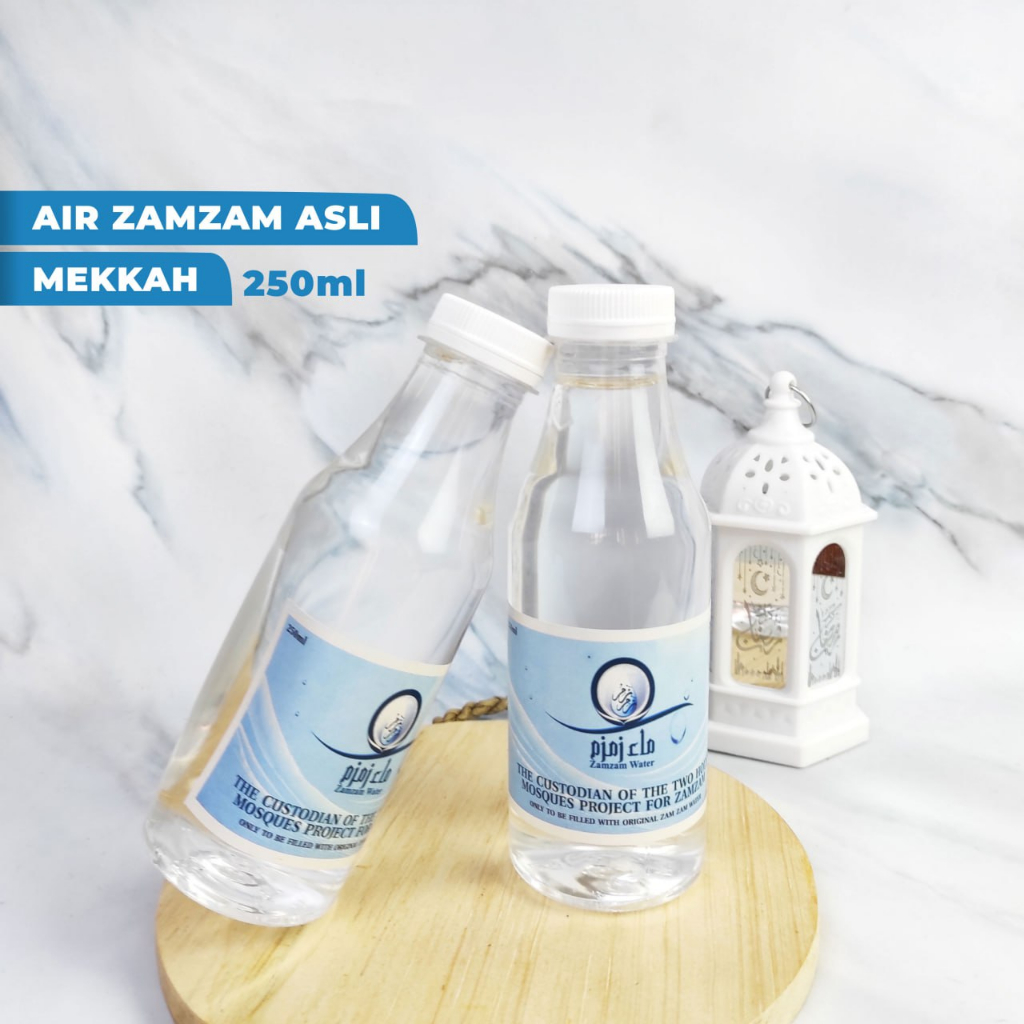 

Air Zamzam Botol 250 ml - Asli Makkah Oleh-Oleh Haji Umroh Premium Termurah Sultani Indonesia