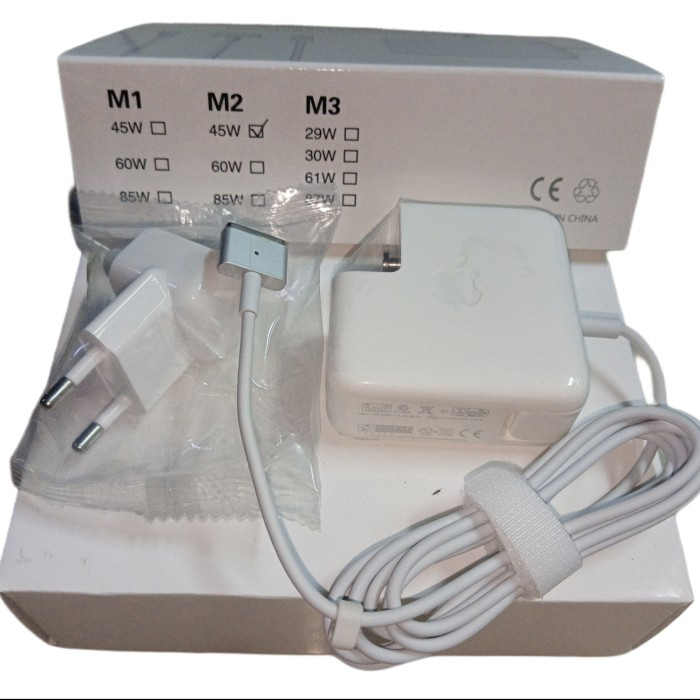 Adaptor Charger MacBook Air 2012 2013 2014 2015 2016 2017 TYPe A1345 A1370 A1465 A1436 A1466 Magsafe